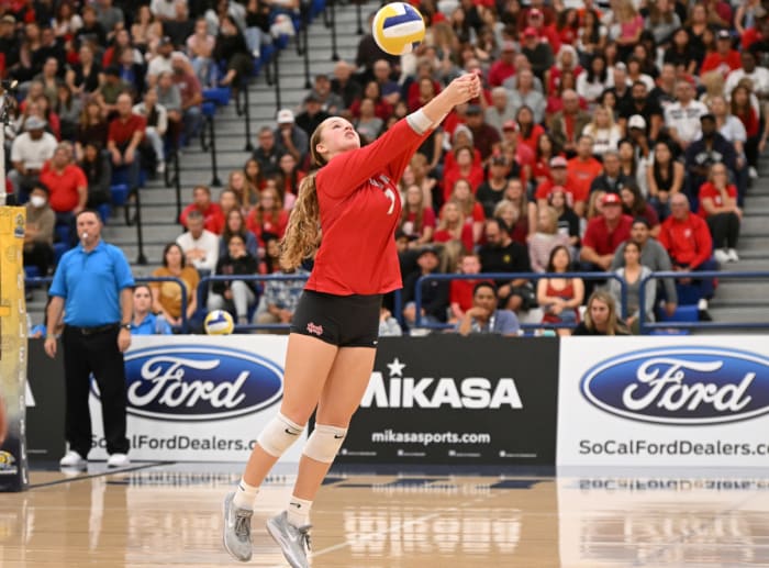 Mater Dei 3, Mira Costa 0 2023 girls vball SS D1 championship by Heston Quan 11-04-2023110420234 (3)